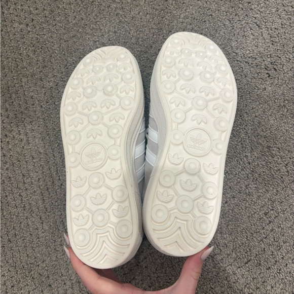 Adidas Light Gray Platform Sneakers - Picture 3 of 4